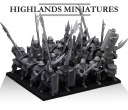 Gallia Men at Arms x20 - Highlands Miniatures