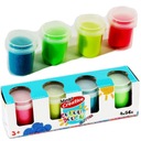 ТОРТ-МАССА 4 ЦВЕТА ТОРТ-ПЛАСТИК LINE GLITTER