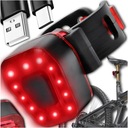 LAMPKA ROWEROWA TYLNA LED NA ROWER ŚWIATŁO CZERWONE MOCNE TYŁ AKU USB