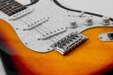 ЭЛЕКТРИЧЕСКАЯ ГИТАРА FRONTIER E-10 STRATOCASTER + УСИЛИТЕЛЬ + АКСЕССУАРЫ