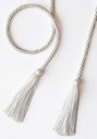 Шнур Cingulum alb, белый, 2 м