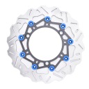 KIT WIRNIKOW AVANT DISQUES FREINAGE MOTOCYCLETTE 267MM ÉTRIER DE FREIN AVEC XOphoto 5
