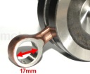 SHAFT CRANK SEALING MATERIALS KYMCO SUPER8 SUPER 8 2T 50  photo 5
