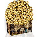 ТОЛСТЫЕ РОЖДЕСТВЕНСКИЕ ОГНИ 300 СВЕТОДИОДНЫХ НАРУЖНЫХ/ИНТЕРЬЕРНЫХ РОЖДЕСТВЕНСКИХ ОСВЕЩЕНИЙ ТЕПЛЫЙ БЕЛЫЙ