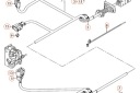 AUDI A3 8P KIT FILS PORTES AVANT CONDUCTEUR NEUF ORIGINAL 8P497photo 9