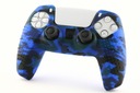 СИЛИКОНОВАЯ КРЫШКА CASE COVER Pad PS5 Moro Blue