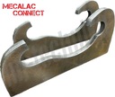 Mecalac Connect — переходная пластина, крепление на ковш