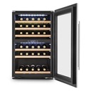 Винный шкаф, винный холодильник, 2 зоны, 41 бутылка Klarstein LED