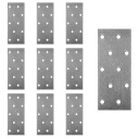 PP2 ПЕРФОРИРОВАННАЯ ПЛИТА ПЛОСКИЙ СОЕДИНИТЕЛЬ 40х100 10шт.