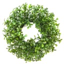 Венок из самшита с черникой 18 см