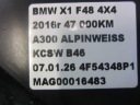 BMW X1 F48 DOUBLURE DE PASSAGE DE ROUE PROTECTION ADMISSION AIR EUROPE 7350593 51717350593photo 11