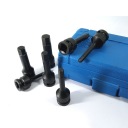7PCS КОМПЛЕКТ ГНІЗДО УДАРУ 3/8 CALOWY ХРОМ MOLYBDENUM STEEL HEX L1  (18488558929) фото min 12