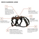 Длинная шлейка Non-stop Dogwear Rock (M)