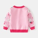 Dievčenský sveter v tvare zajačika v jahodovej farbe 2B7 Stav balenia originálne