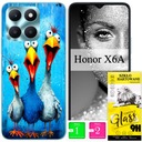 ЗАДНЯЯ ФОТО КОРПУС КОРПУСА Крышка КАЧЕСТВЕННОГО ДИЗАЙНА СТЕКЛО 9H для Honor X6A