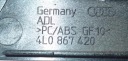 MOULURE DÉCORATIVE PORTES DROITE AUDI Q7 4L 4L0867420photo 13