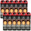 SOPPEC Красная геодезическая краска TRACK MARKER 12 шт.