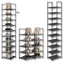 ПОЛКА ДЛЯ ОБУВИ 10 УРОВНЕЙ ЛЕГКАЯ УСТАНОВКА ПОЛКА ШКАФ КНИЖНЫЙ ШКАФ