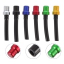 6 SZT. RACKS SILICON I ALUMINUM VALVES ODPOWIETRZAJACE DO TANK MOTORCYCLE  photo 7