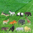 Realistická mini súprava figúrok zvieratiek 12 kusov Hrdina Fortnite