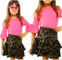 Хлопковая юбка для девочки с рюшами MIA 116 MORO - BAYA