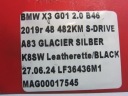 BMW X3 G01 G02 X4 PONT ARRIÈRE DIFFÉRENTIEL DIFFÉRENTIEL 3.38 8686219 33108643134photo 10