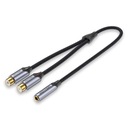 Кабель VENTION Mini Jack 3,5 мм ---- 2x RCA (тюльпан)