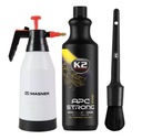 K2 APC STRONG PRO КОНЦЕНТРАТ ОЧИСТЯЩЕГО СРЕДСТВА 1 Л + РАСПЫЛИТЕЛЬ + ЩЕТКА