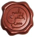 Wax Impressions STAMP Воск СДЕЛАНО С ЛЮБОВЬЮ КРОВЬЮ 10 шт.