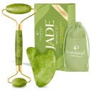 Роликовый массажер для лица Jade Gua Sha