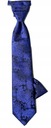 Chabrowa Modrá vesta do obleku s kaskádovou kravatou veľ. 44 Zapínanie gombíky