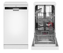 Отдельностоящая посудомоечная машина Amica DFM41E6QWN с половинной загрузкой, 45 см