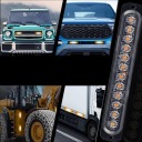 4 ШТ. 12LED STROBOSKOPY ПОПЕРЕДЖУЮЧІ АВТОМОБІЛЬНА СВІТЛА STROBOSKOPOWE 12/24V  (17246397639) фото min 13