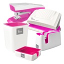 Настольный набор ТЕТИС РОЗОВЫЙ - 5 элементов