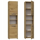 Шкаф для ванной комнаты Узкий BOOKCASE POST 40 ARTIS OAK