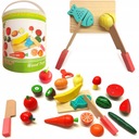 ДЕРЕВЯННЫЕ ФРУКТЫ И ОВОЩИ ДЛЯ НАРЕЗКИ НА МАГНИТЕ