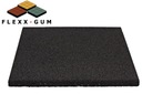 Dosky SBR gumové rohože 2 cm hrubé čierne Kód výrobcu 500_500_2_CZ