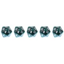 ZESTAW 5 KOSTEK K20 RPG TOKSYCZNA MGŁA KOŚĆ DWUDZIESTOŚCIENNA