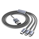 ЗАРЯДНОЕ УСТРОЙСТВО USB 3 В 1 для IPHONE microUSB USB C