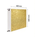 МАГНИТНАЯ КРЫШКА РАДИАТОРА 60x60 GOLD MAT MAGNET