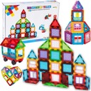 3D MÁGNESES ÉPÍTŐKOCKÁK Oktató puzzle 45 db-os