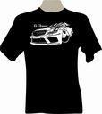 KOSZULKA T-shirt z nadrukiem mercedes C63 AMG