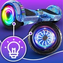 HOVERBOARD SKATEBOARD LED REPRODUKTORY BT 10' CHRÁNIČE Farba modrá