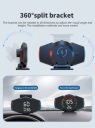 СМАРТ HUD GPS 3,5 ДЮЙМА Z POCHYLOMIERZEM I WSKAZNIKIEM СКОРОСТИ  фото 9