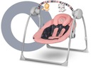 Lionelo bujaczek Ruben Pink Baby Cechy dodatkowe automatyczne bujanie pałąk z zabawkami zasilanie bateriami zasilanie sieciowe