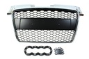 CALANDRE DU RADIATEUR AUDI TT 8J RS-STYLE CHROME-BLACK (06-14) photo 1 - milautoparts-fr.ukrlive.com