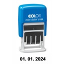 ШТАМП ДАТЫ COLOP MINI S120 БЕЗРАЗМЕТНЫЙ ЦИФРОВОЙ ФОРМАТ ОТПЕЧАТЛЕНИЕ ЧЕРНЫЙ