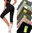 ЛЕГГИНСЫ BABMUS COLOUR 3/4 GETRY LEGINS цвета 2XL/3XL
