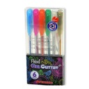 ГЕЛЬ-РУЧКА FLEXI ABRA GEL 6 ЦВЕТОВ С БЛЕСКАМИ
