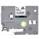 ЛЕНТА ДЛЯ BROTHER TZ-FX111 6ММ 8М ПРОЗРАЧНАЯ TZe-FX111
